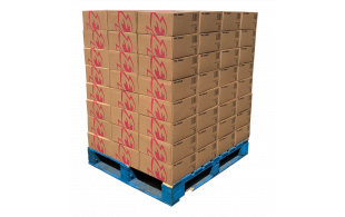 Hardwood Briquette Logs Full Pallet