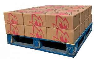 Hardwood Briquette Logs 1/4 Pallet